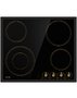 Варочная панель GORENJE EC642CLB 4 конфорки электрическая HiLight